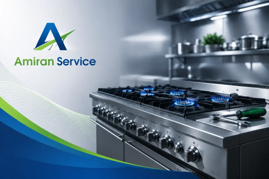 تعمیرات اجاق گاز صنعتی
